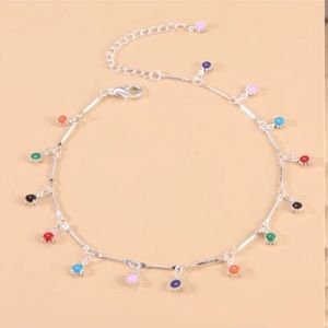 Gorgeous pure silver anklet
